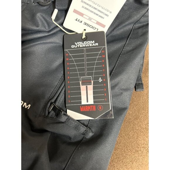 Volcom Mens V.CO Hunter Pants Medium Black Loose Fit Cargo - Picture 12 of 16